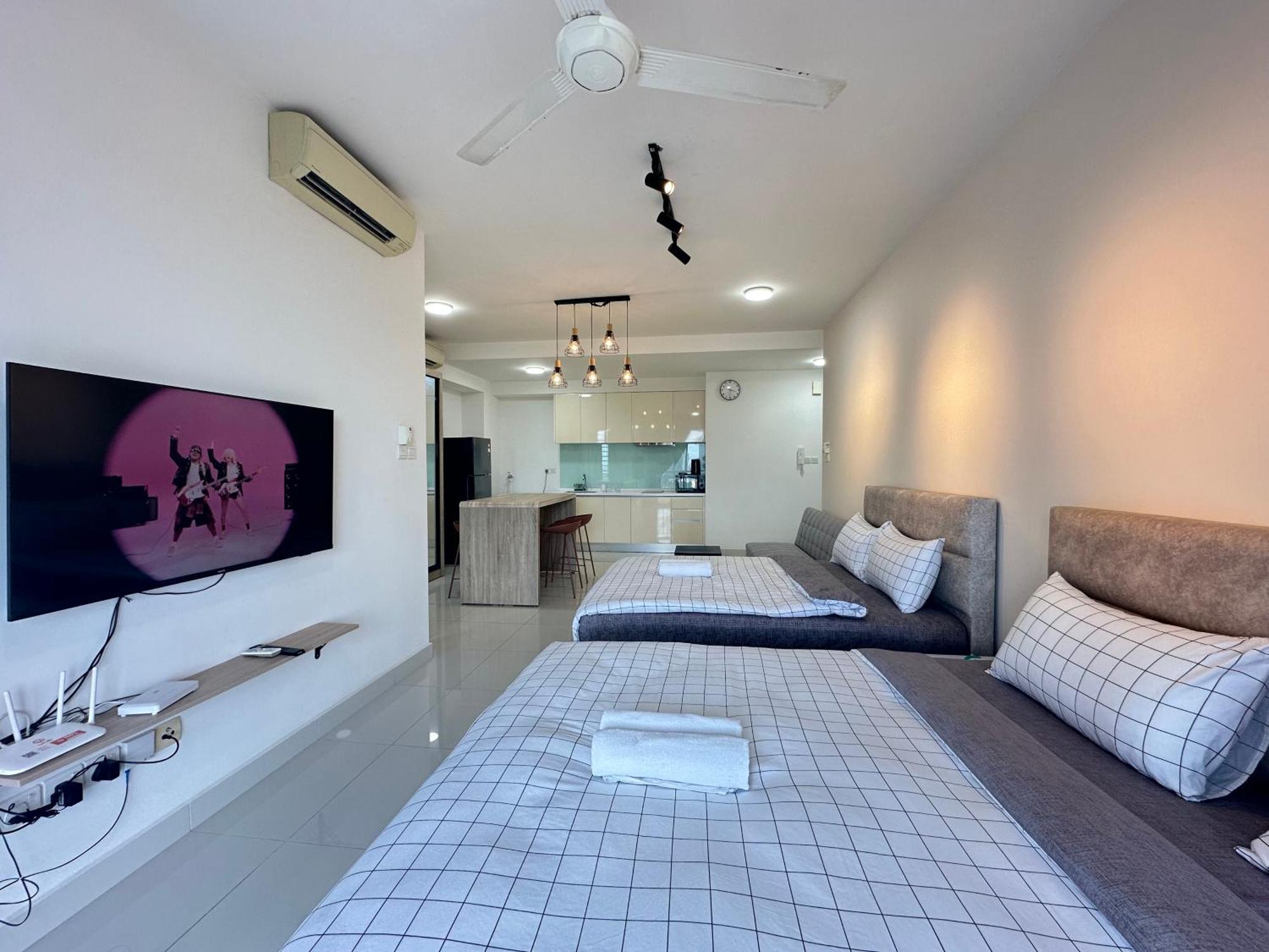Teega Suites Puteriharbour By Wp Homestay 조호르 바루 객실 사진